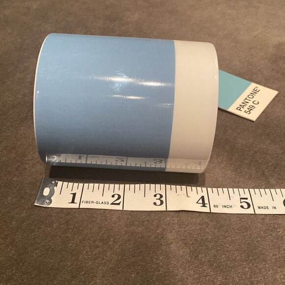 Pantone 549 C Light Blue Coffee Mug Whitbread Wilkinson Fine China NEW with Tags - Picture 10 of 11